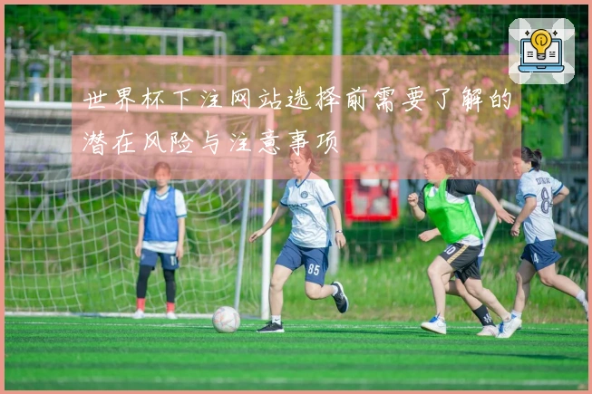 世界杯下注网站选择前需要了解的潜在风险与注意事项